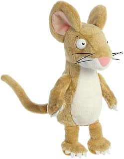 Aurora, Official Merchandise, 12618, The Gruffalo Mouse, 7In, Soft Toy, Brown & White