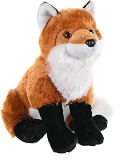 Wild Republic Red Fox Plush, Stuffed Animal, Plush Toy, Gifts For Kids, Cuddlekins 12 Inches, 30 Cm