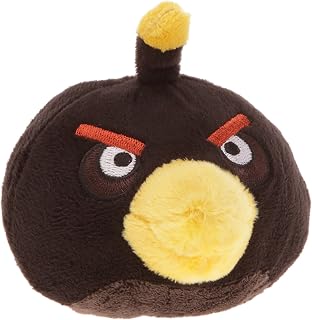 Angry Birds - 2263 - Animated plush animals 10 cm in display - black bird