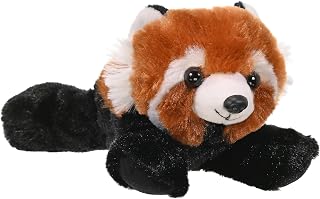 Wild Republic Red Panda Stuffed Animal, Plush Toy, Gifts for Kids, Hug'Ems 7 Inches