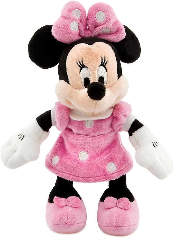 Disney MINNIE MOUSE and MICKEY MOUSE Mini Bean Bag Soft Toy Set 20cm