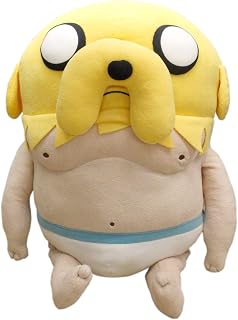 Sinada Adventure Time JAKE SAT-160271 Human Jake (LL) 13.8 x 14.2 x 27.2 inches (35 x 36 x 69 cm) Plush Toy