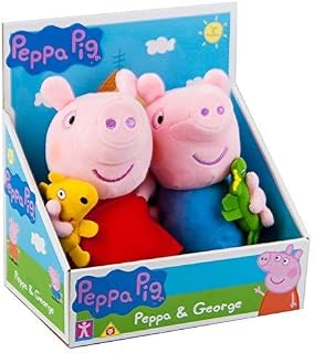 Character Options Peppa Pig Plush Set - Peppa & George