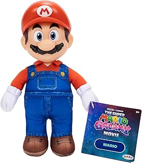 The Super Mario Galaxy Movie Mario Jumbo Plush 9"