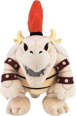Nintendo Together+ Super Mario Bowser Skeleton Soft Toy 32 cm