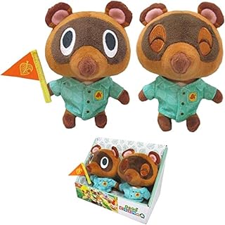 New Horizons Sanei Animal Crossing Timmy & Tommy Nook plush box set