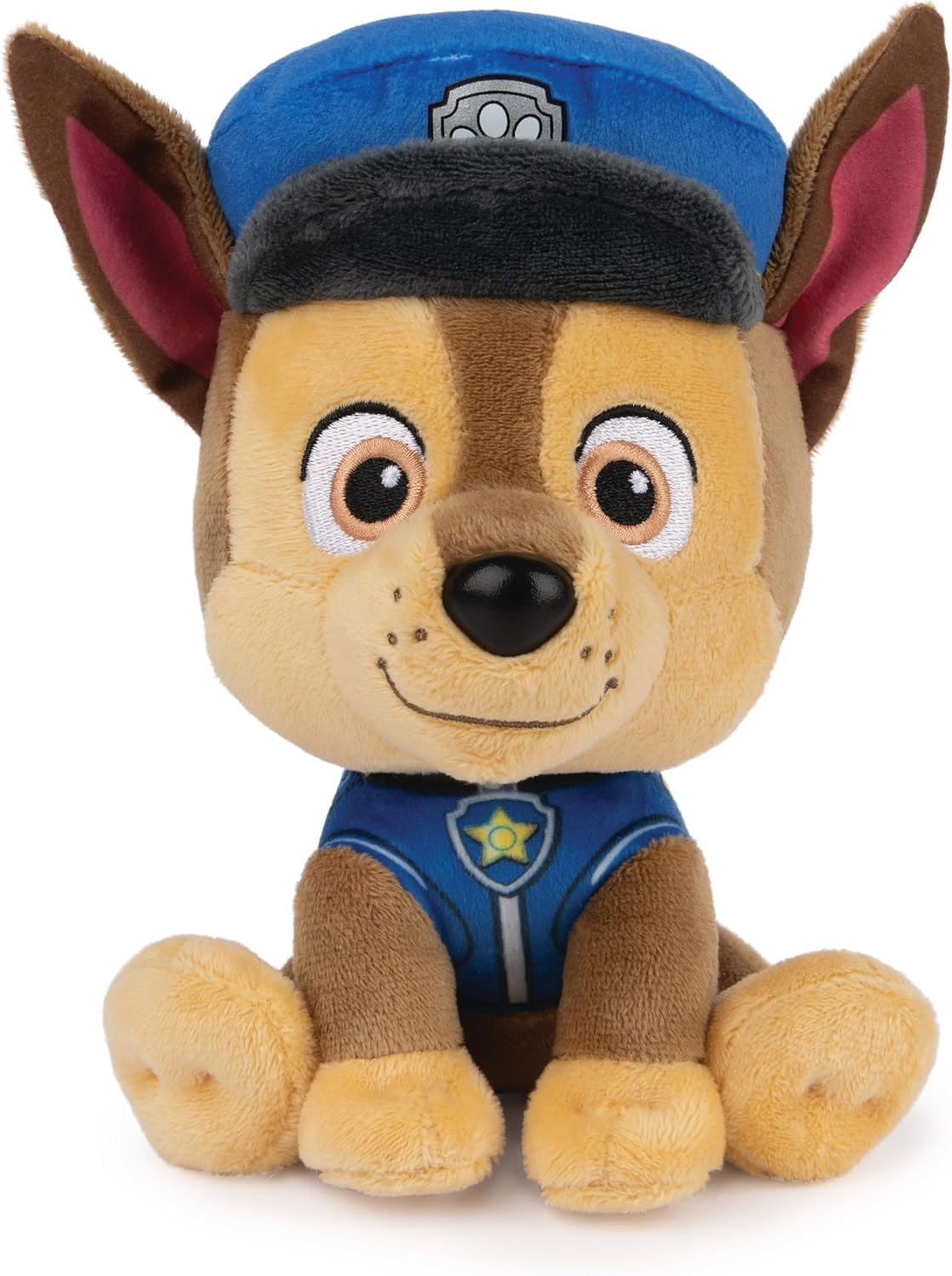 Paw Patrol Official GUND Soft Dog Themed Cuddly Plush Toy Chase 6-Inch Soft Play Toy For Boys and Girls Aged 12 Months and Above