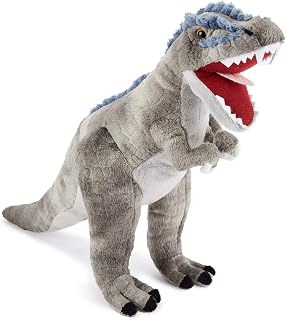 Zappi Co Plush Children's Stuffed Soft Cuddly Plush Toy-Part of Safari Animals Collection, Perfect for Kids (31cm Depth)(T-Rex Dinosaur)