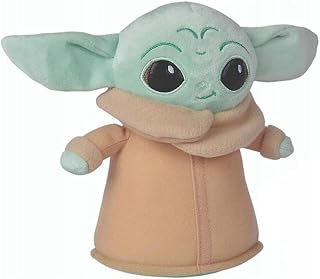 Simba 6315875804 Disney Mandalorian Grogu, 18 cm Plush Figure, The Child, Suitable from the First Months of Life