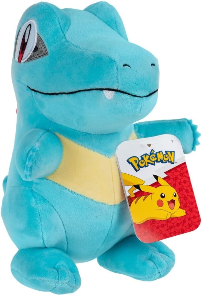 Pokemon 8" Totodile Plush - Officially Licensed Pokemon Plush Toy