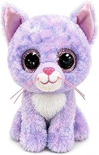 TY Cassidy Cat Beanie Boo 15cm Soft Plush Toy for Kids – Collectible Cat Plushie Teddy – Cute Stuffed Animal Plush Toy for Girls and Boys