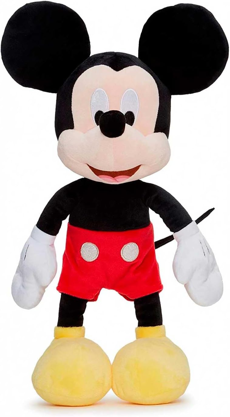 Disney Mickey Mouse 35 cm, Black, Red, Yellow, Plush, from 0 Months