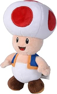 Simba Toys Official Mario Toad Plush 20cm