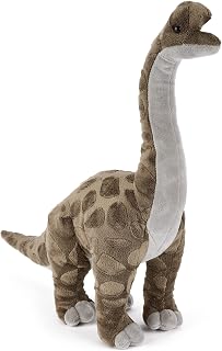 Zappi Co Plush Children's Stuffed Soft Cuddly Plush Toy-Part of Safari Animals Collection, Perfect for Kids (40cm Depth)(Brachiosaurus Dinosaur)
