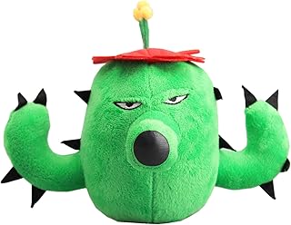 Plants Plush Toys Game Cactus Plushy Soft Stuffed Cute Dolls Gift 7"