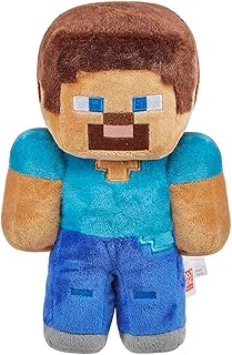 Mattel Minecraft Basic Plush Character Stuffed Dolls for Cuddling Play