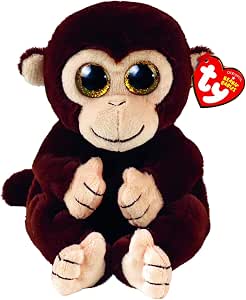 Ty Matteo Brown Monkey Beanie Bellies Regular | Beanie Baby Soft Plush Toy | Collectible Cuddly Stuffed Teddy