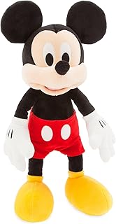 Disney Store Official Mickey Mouse Medium Soft Toy for Kids, 45cm/17”, Cuddly Character with Soft Feel Finish and Embroidered Details - Suitable for Ages 0+