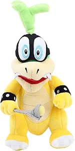 Cartoon Koopaling Iggy Plush Toy Baby Bowser Jr Koopa Soft Stuffed Animal Doll 10'' Figure