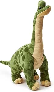 Zappi Co Children's 100% Recycled Realistic Lifelike Large Plush Toy - Soft & Cuddly Stuffed Animal for Boys and Kids (45cm Height) (Brachiosaurus)