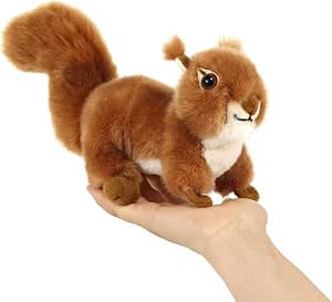 ICE KING BEAR Red Squirrel Stuffed Animal Plush Soft Toy (Original)