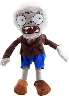 12" Zombies Plush Brown Coat Toys Basic Normal Zombies Game 1 2 Stuffed Soft Doll Gray Zombies New
