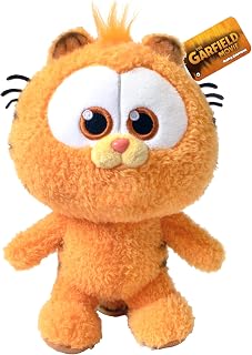 Animagic Baby Garfield Plush - Garfield Movie Character - Soft Plush Toy - 8 inches - Unisex Kids Toy