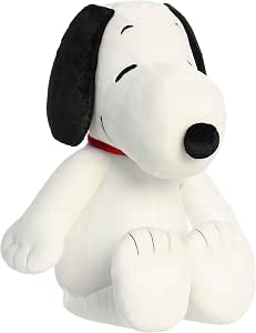 Aurora Adorable Peanuts Jumbo Floppy Snoopy Stuffed Animal - Officially Licensed Toys for All Snoopy Fans - Nostalgic Gift for Adults and Birthday Celebrations - 33 Inches