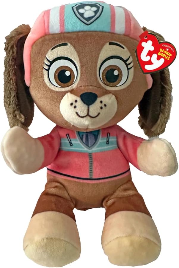 TY Liberty Paw Patrol Soft Plush Toy for Kids, Cuddly Teddy, Collectible Stuffed Toy, Beanie Babies Range, Regular
