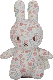 Little Dutch Miffy X Nijn350 Stuffed Animal Rabbit Miffy - Lucky Blossom All Over (15 Cm)