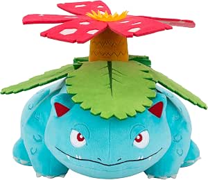 Pokémon Venusaur Plush - 12-Inch Soft Plush with Authentic Details