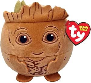 TY Teeny Puffies Marvel Groot 10cm Soft Plush