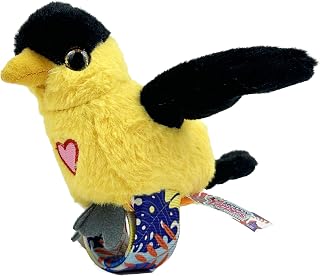 Oriole Interactive Plush Bird - Talking Toy with Wing Flapping, Repeating Toy that Mimics Words & Sings - USB Rechargeable for Kids Play & Sensory Fun, Pirole