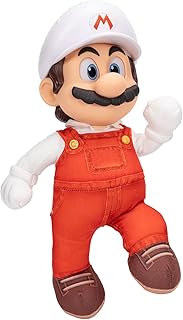 The Super Mario Galaxy Movie Fire Mario Poseable 15" / 38cm Plush