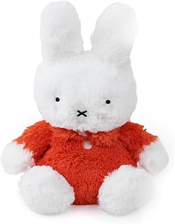 Warmies Plush Miffy from Miffy’s Adventures Big and Small, Microwavable Heat Pad, Heatable Weighted Plushie Gently Scented with French Lavender