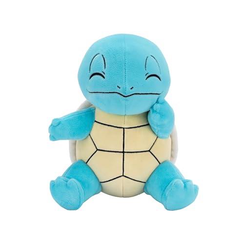 Jazwares Pokémon Squirtle plush, 8 inch