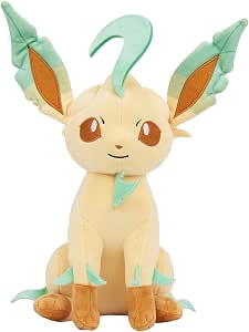 Pokémon Leafeon plush, 8 inch