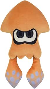 San-Ei SP32 Splatoon 3 Orange Squid Plush Toy S – Official Nintendo Soft Toy