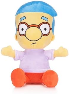 The Simpsons Milhouse Soft Toy 8 Inch Barts Friend Plush Simpson