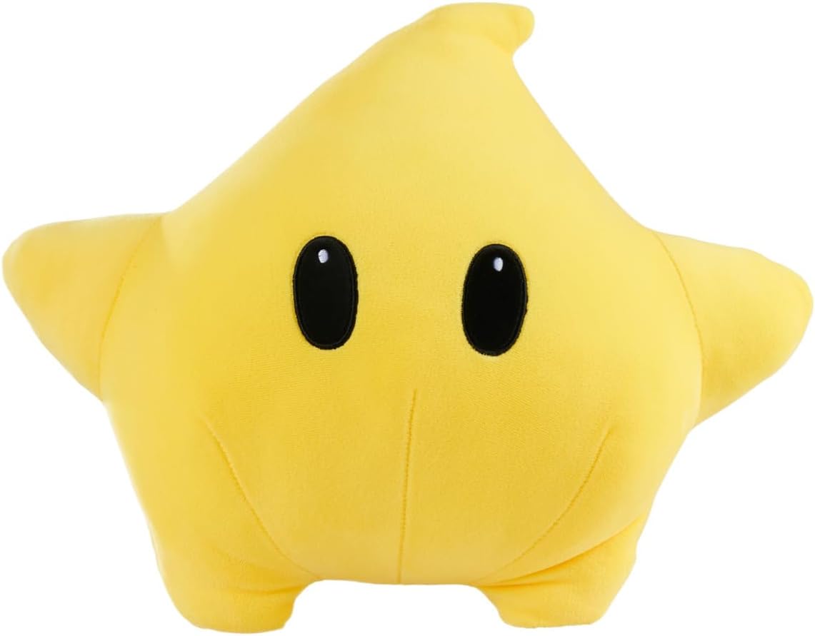 Nintendo Super Mario Luma 30cm plush soft cuddly toy, favourite for fans and collectors, birthday, christmas or gift