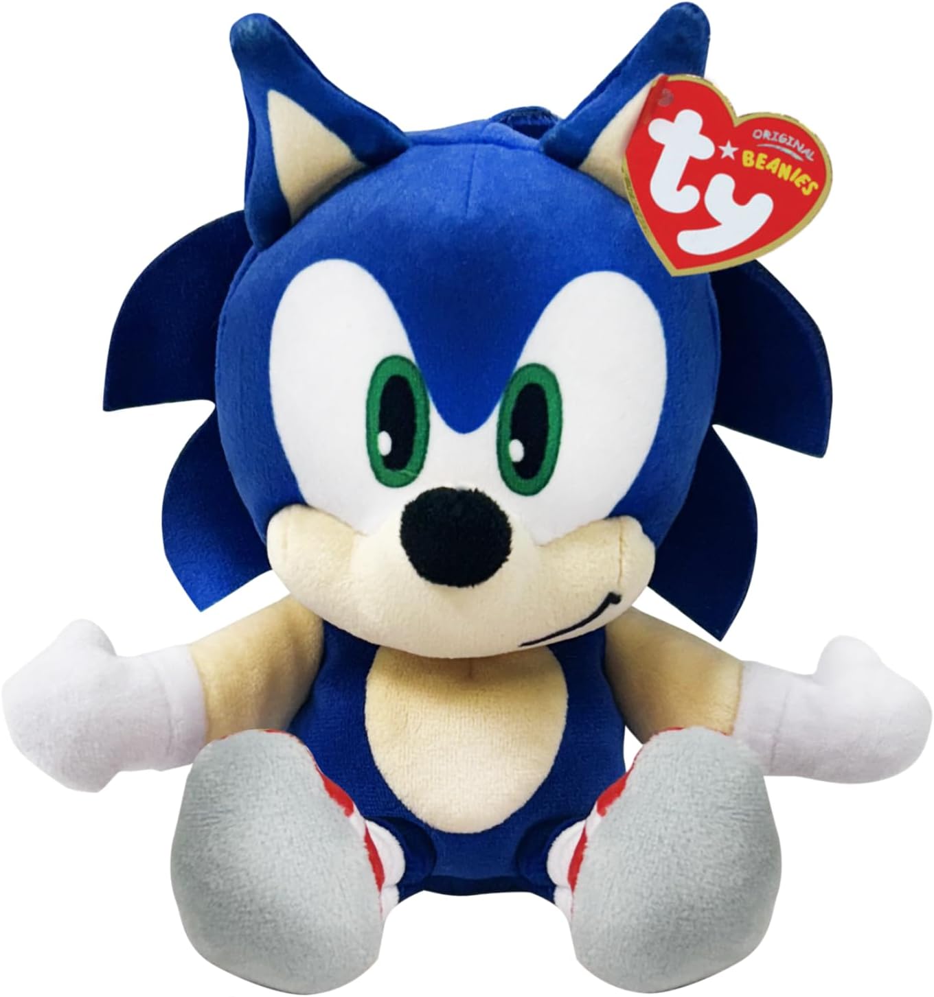 TY Sonic the Hedgehog Plush Toy Collectible Soft plush Teddy for Kids 17cm