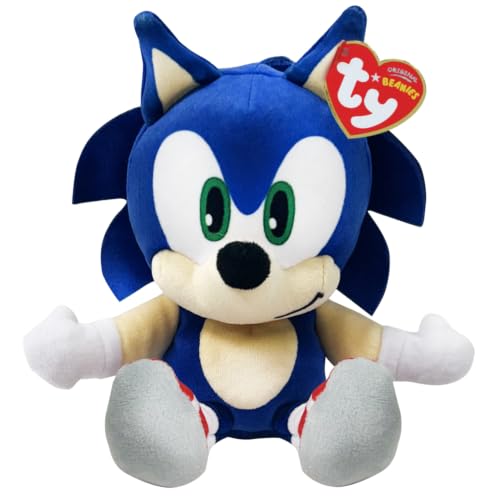 TY Sonic the Hedgehog plush, 17 cm
