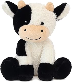 1Pcs Highland Cattle Plush Toy, 8.7"/22cm Soft Fluffy Stuffed Animal