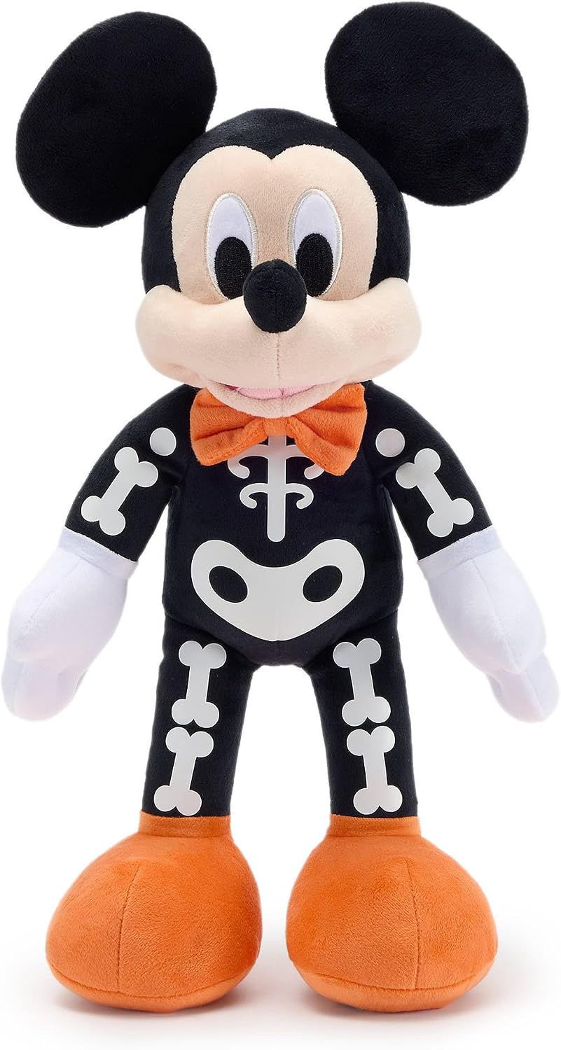 Disney Store Official Mickey Halloween Skeleton Soft Toy Plush 36 cm