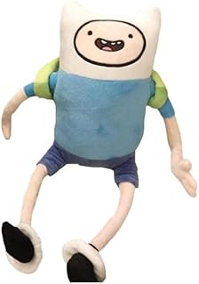 Plush Doll 12 Inch, Soft Stuffed Anime Figure Collectible for Teens & Adults, Adventure Character Inspired Plushie for Display（Finn）