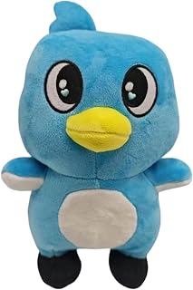 Milo Plush Toy Cute Blue Bird Milo and Chip Game Stuffed Doll Soft Collectible Gift for Game Fans